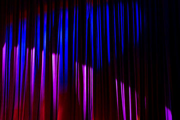 Curtain in the theatre.