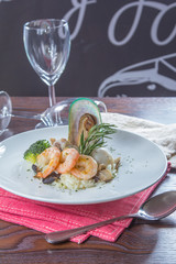 seafood risotto