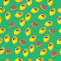 Fototapeta premium illustration of a watermelon