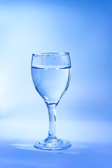 goblet with water