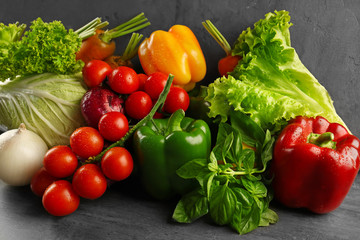 Different vegetables, closeup