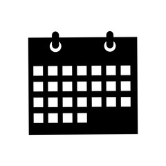 Isolated calendar date icon vector illustration graphic design