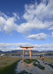 厳島神社の大鳥居