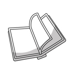 book line design icon image vector illustration design 