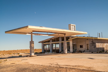 Former Service Station on Route 66