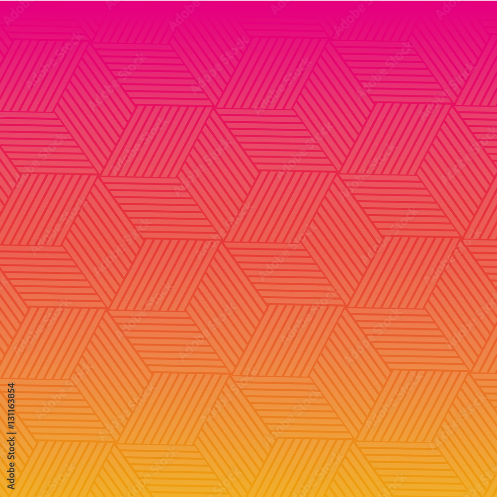 Poster orange and pink geometrical background pattern image background pattern image vector illustration de