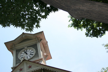 Clock Tower Building, Sapporo, Japan