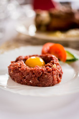 Raw Steak tartare