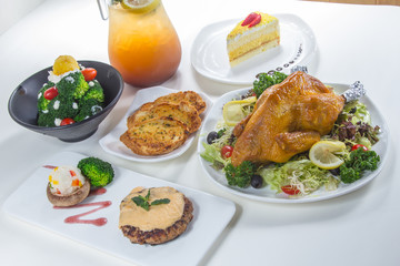 dinner course