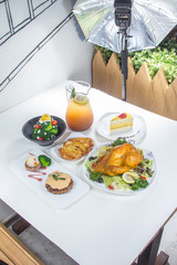 dinner course