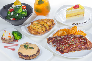 dinner course