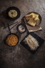 noodles and vermicelli