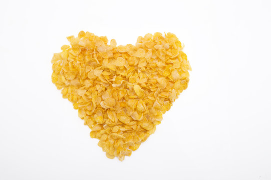 corn-flakes background 