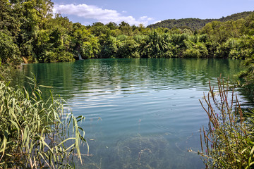 Krka National park lake, Croatia