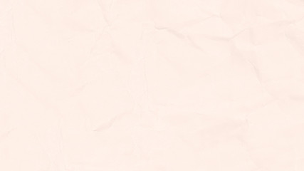 Crumpled light brown paper texture or paper background for design with copy space for text or image.