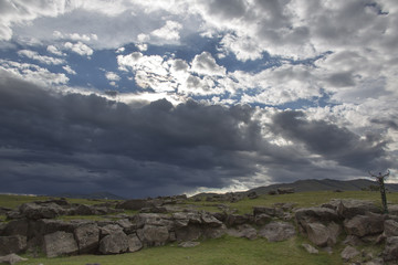 Fluss Orchron -  Övörchangai-Aimag - Mongolei
