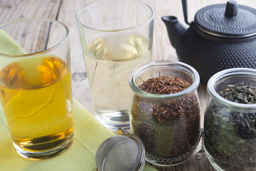 Rooibos and green tea