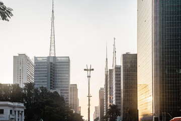 Paulista Avenue in Sao Paulo, Brazil