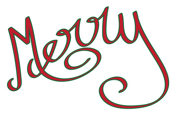 Merry Lettering