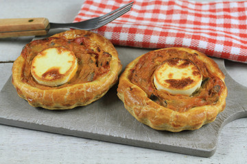 feuilleté au chèvre 19122016