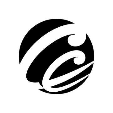 letter C logo vector