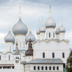 Churches in the Rostov Kremlin, Russia