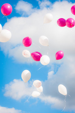 Luftballon Ballon Hochzeit Himmel