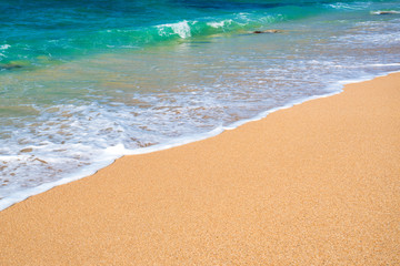 Sunny day on tropical beach