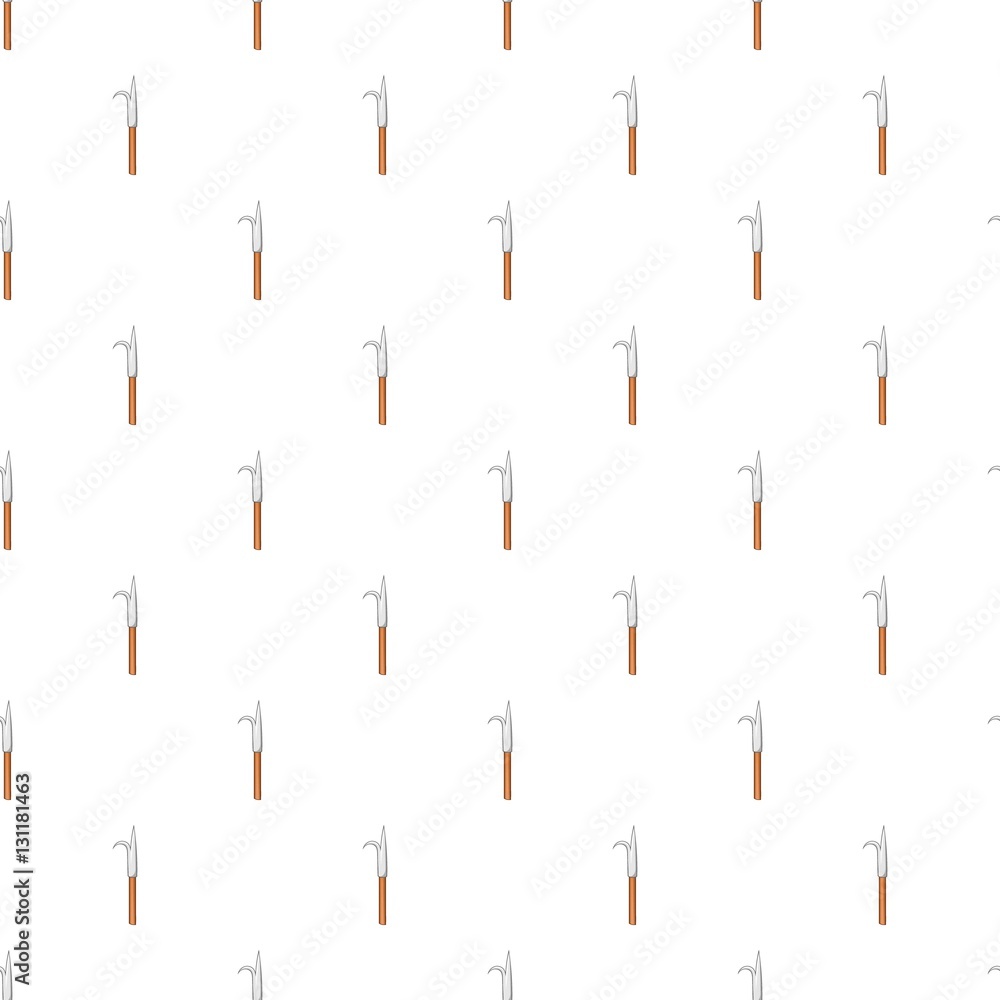 Poster hook pattern. cartoon illustration of hook vector pattern for web