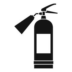 Fire extinguisher icon. Simple illustration of fire extinguisher bread vector icon for web