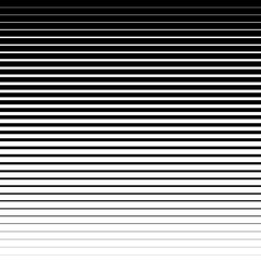 Horizontal parallel black stripes on a white background. Vector illustration EPS10. Halftone gradient lines.