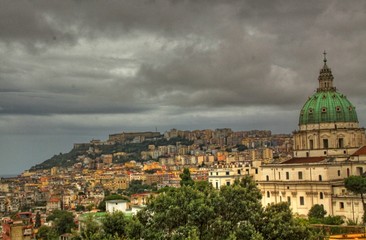 Naklejka premium Napoli Chirch