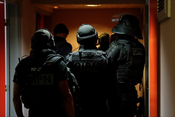 groupe policiers