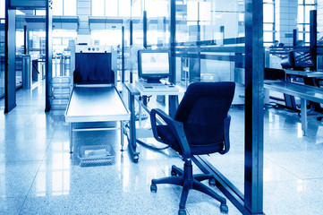 Airport security equipment