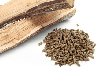 Wood pellets for fireplaces and stoves