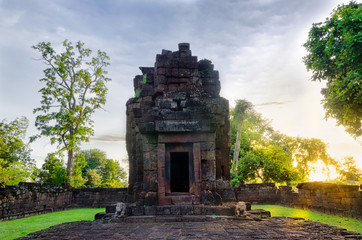 Ancient Stucture And Rays