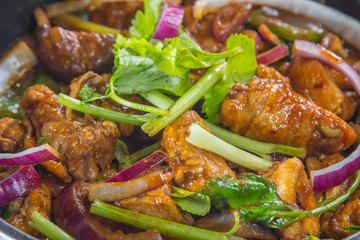 chicken hot pot
