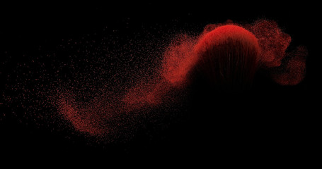 pinceau maquillage poudre