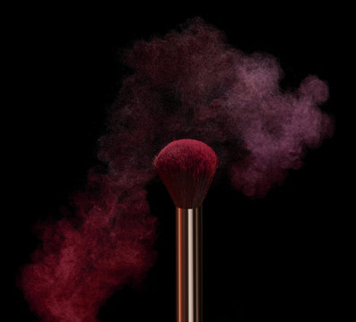 pinceau maquillage poudre