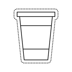 coffee cup isolated icon vector illustration design