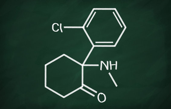 Structural Model Of Ketamine