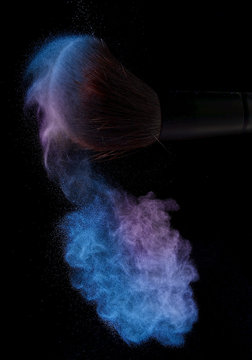 pinceau maquillage poudre