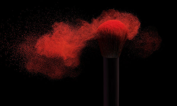 pinceau maquillage poudre
