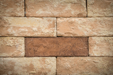 stone brick wall background, texture detail