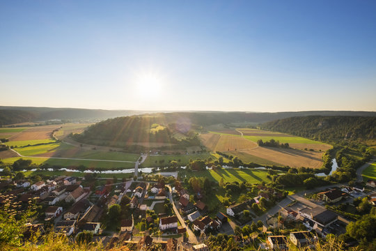 Germany, Bavaria, Altmuehl Valley, Arnsberg and Altmuehl