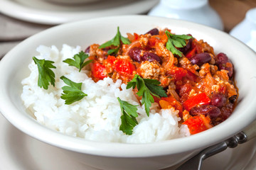 Chilli con carne.
