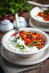 Chilli con carne.