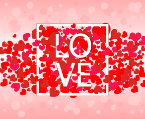 St. Valentine's Day background