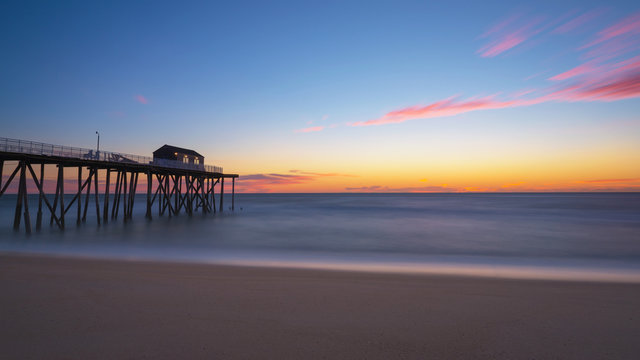 Belmar Fishing Pier Sunrise long exposure