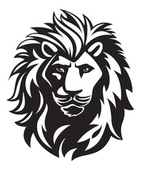 Obraz premium Lion head illustration